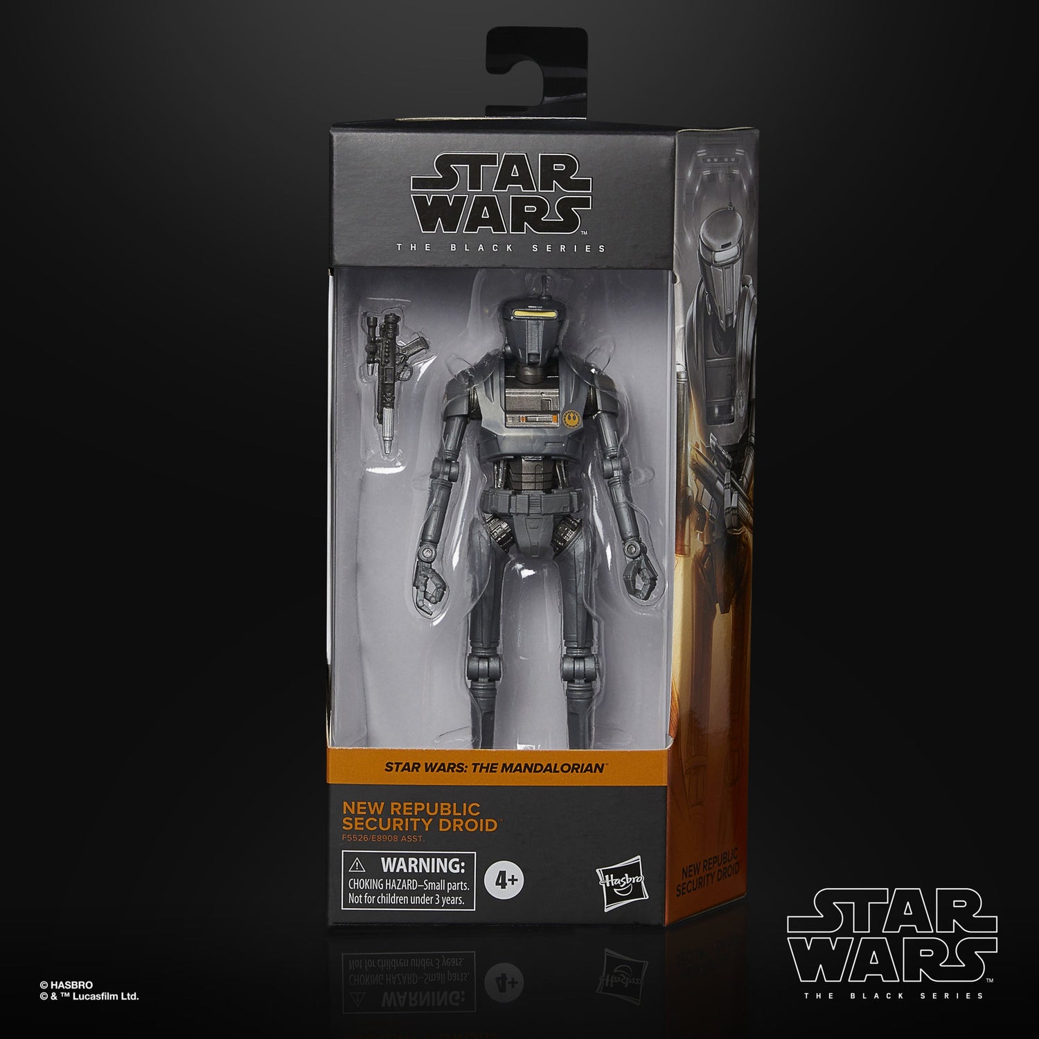 Star Wars: The Black Series New Republic Security Droid Hasbro No Protector Case